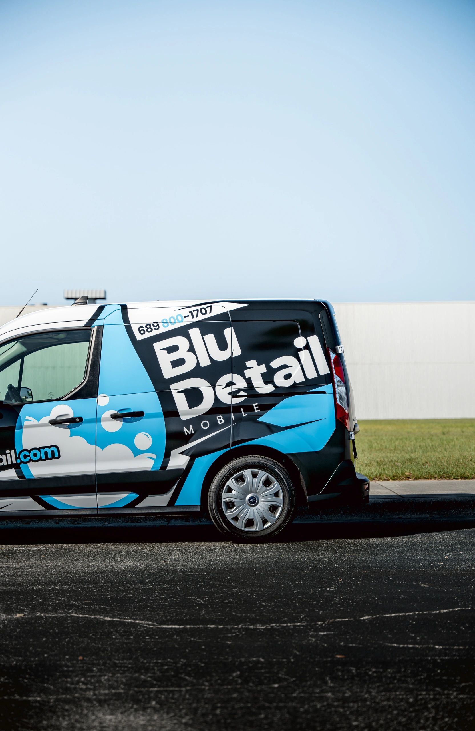 Freshly detailed vehicle finished by Blu Detail